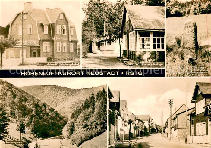 Neustadt Rennsteig Erholungsheim Haus Edelweiss Kinderferienlager Dreiherrnstein