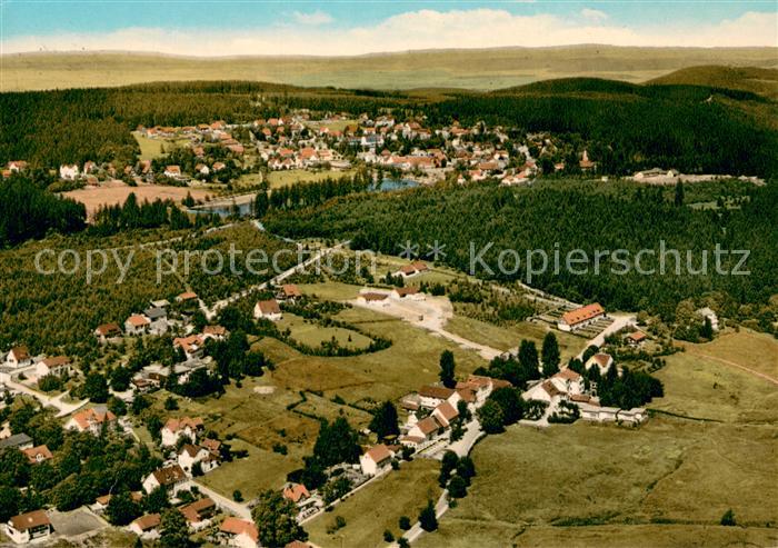 Hahnenklee-Bockswiese Harz Fliegeraufnahme