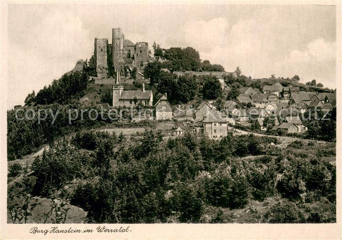 Bornhagen Burg Hanstein im Werratal