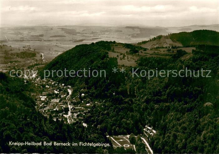 Bad Berneck Kneipp-Heilbad Fliegeraufnahme