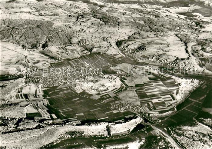 Steinheim Albuch Steinheimer Becken Schwaebische Alb Fliegeraufnahme