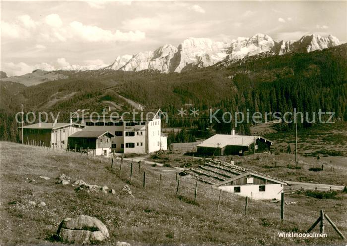 Reit Winkl Alpengasthof Unterkunftshaus Winklmoosalm Alpen