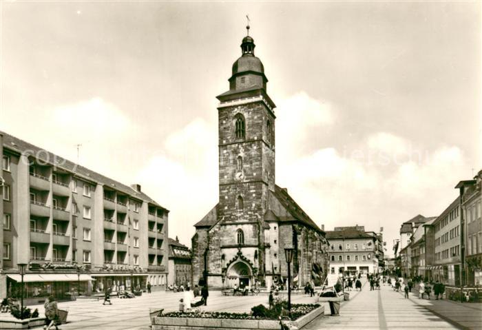 Gotha Thueringen Neumarkt mit Margarethenkirche