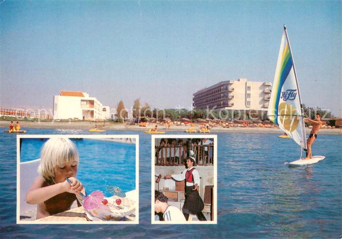Larnaca Karpasiana Beach Sunotel Windsurfen EisCafe
