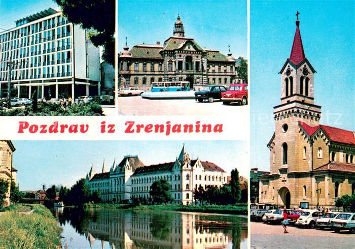 Zrenjanin Stadtansichten Kirche Schloss