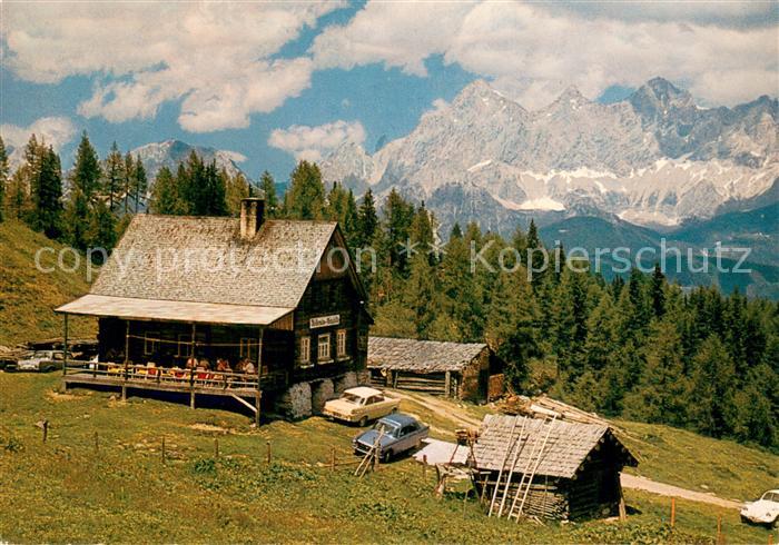 Reiteralm Pichl Ennstal mit Dachsteinsüdwänden