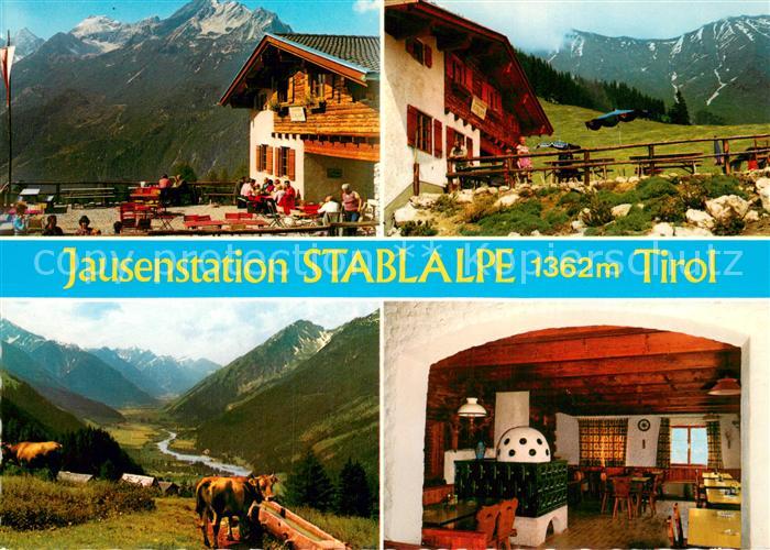 Elmen Tirol Jausenstation Stablalpe im Lechtal Alpen