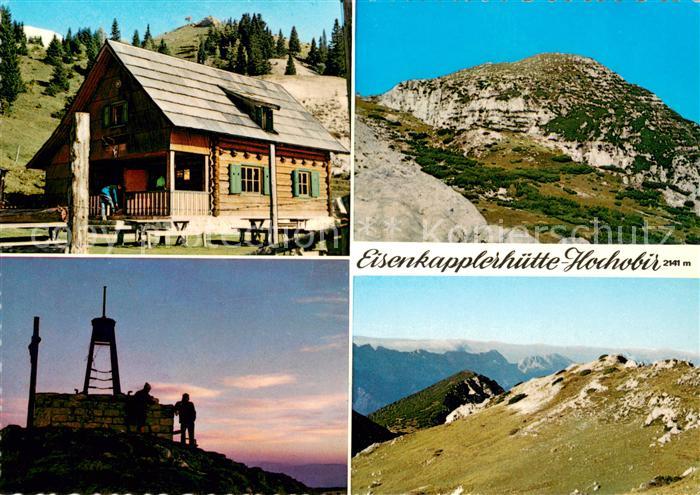 Kamitschar Ausflugsziel Eisenkapplerhuette Hochobir Karawanken