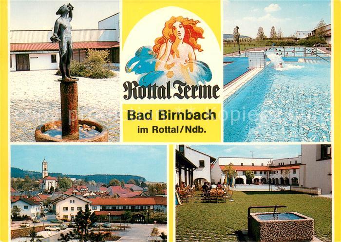 Bad Birnbach Rottal Terme Thermalbad Sportanlagen Freibad laendliche Gemuetlichk