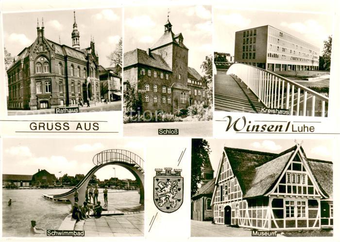 Winsen Luhe Rathaus Schloss Kreishaus Schwimmbad Museum Wappen