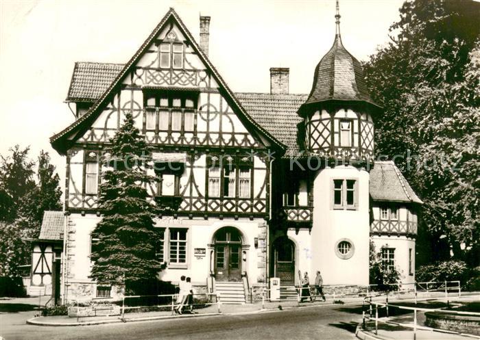 Bad Liebenstein Postamt Fachwerkhaus