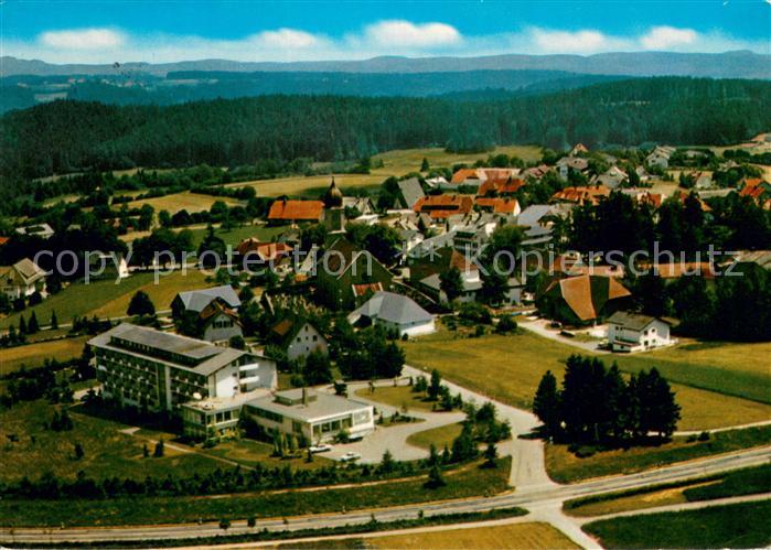 Hoechenschwand Schwarzwald BW im Schwarzwald Fliegeraufnahme