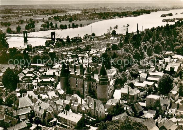 Langeais En avion au-dessus des Chateaux de la L