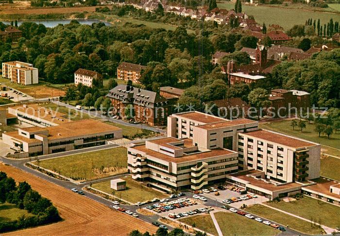 Kaiserswerth Florence Nightingale Krankenhaus Fliegeraufnahme