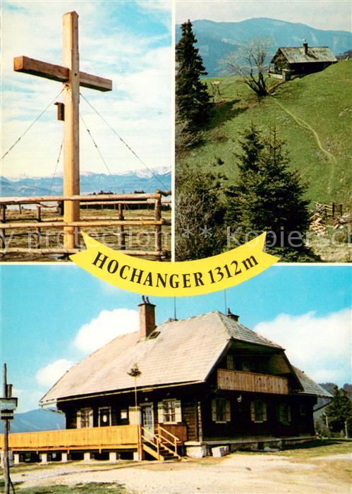 Bruck Mur Naturfreundeschutzhaus Hochanger Gipfelkreuz Blasmoaralm