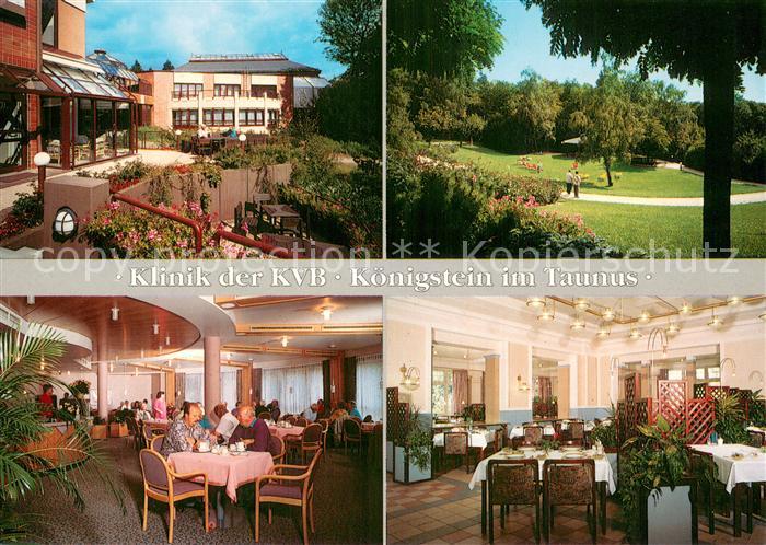 Koenigstein Taunus Klinik der KVB Gastraum Parkanlagen