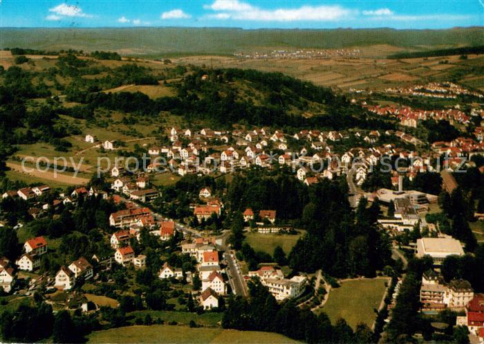 Bad Orb Naturpark Spessart Fliegeraufnahme