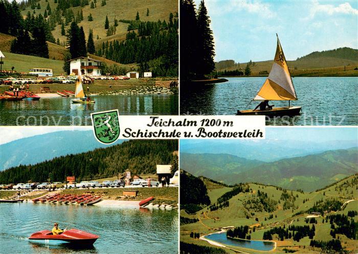 Teichalm  Schischule und Bootsverleih Landschaftspanorama