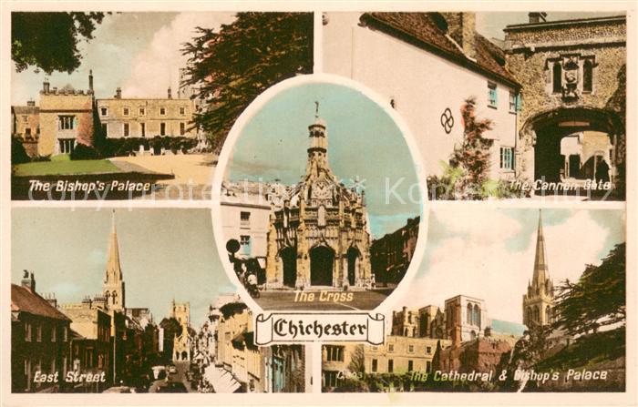 Chichester West Sussex The Bishops Palace The Cannon Gate East Street The Cathed