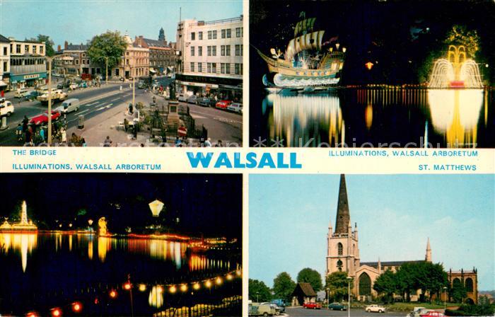 Walsall The Bridge Illuminations Arboretum St Matthews