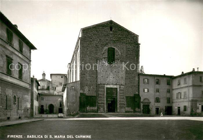 Firenze Florenz Basilica di Santa Maria del Carmine
