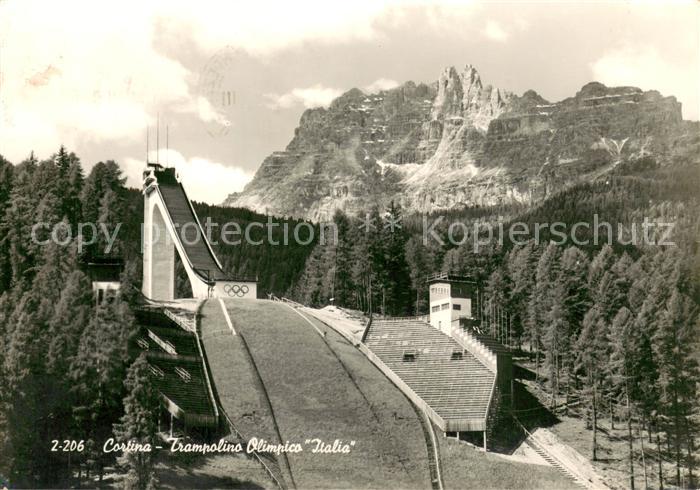 Cortina d Ampezzo Trampolino Olimpico Italia