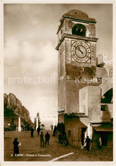 Capri Piazza e Campanile