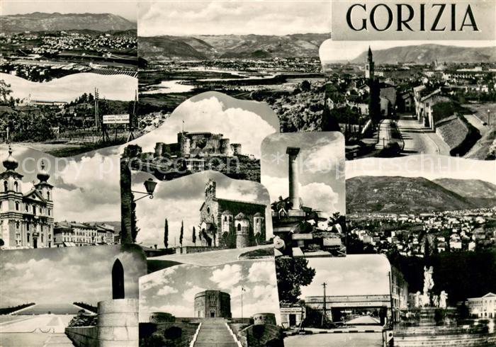 Gorizia Panorama Orts und Teilansichten