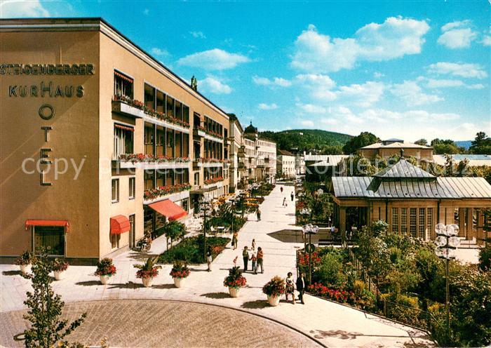 Bad Kissingen Fussgaengerzone Kurhausstrasse