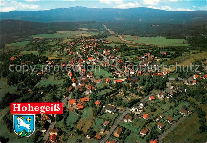 Hohegeiss Harz Fliegeraufnahme