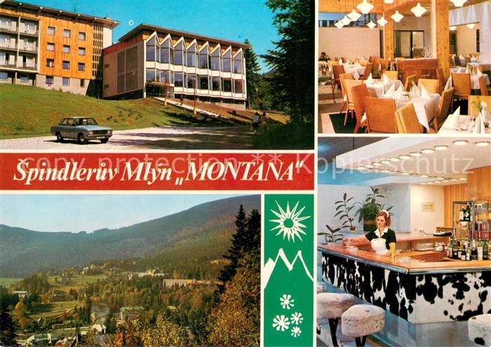 Spindleruv Mlyn Spindlermuehle Interhotel Montana Jidelna Celkovy pohled Bar
