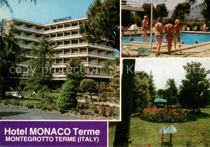 Montegrotto Terme Hotel Monaco Terme Park Pool