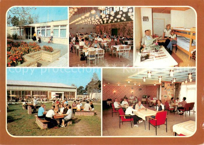 Zingst Ostseebad Lager der Freundschaft Lagerleitungsgebaeude Speiseraum Unterku