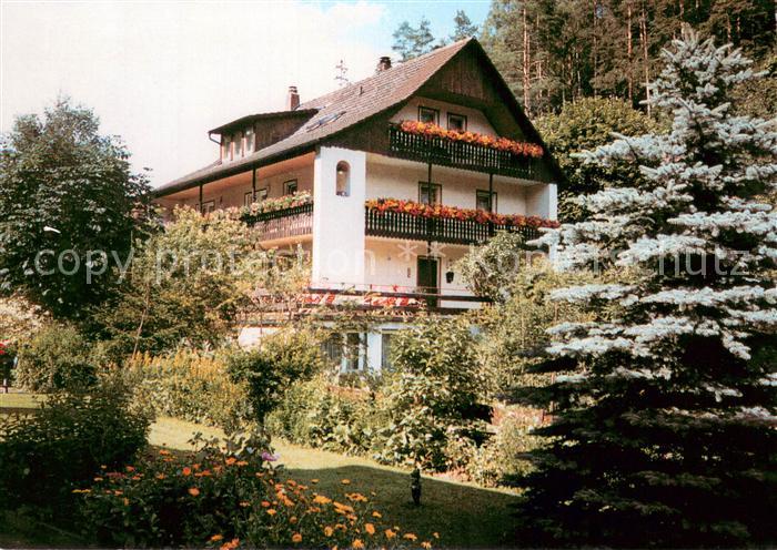 Pottenstein Oberfranken Gaestehaus Schatz