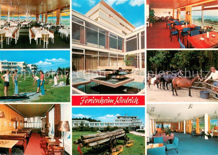Kiedrich Ferienheim Kiedrich Speiseraeume Minigolf Pferdekoppel Foyer