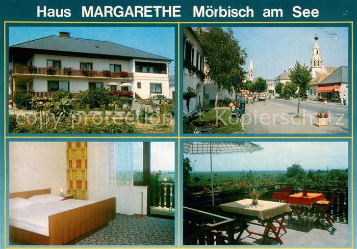 Moerbisch See Haus Margarethe Zimmer Terrasse Strassenpartie