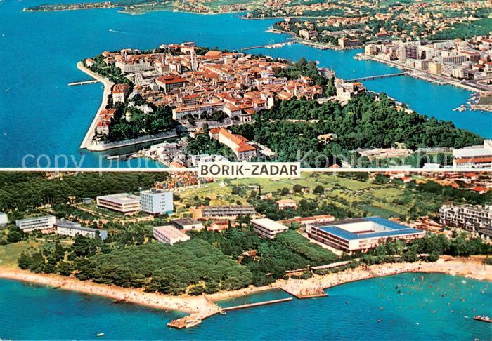 Zadar Zadra Zara Fliegeraufnahme