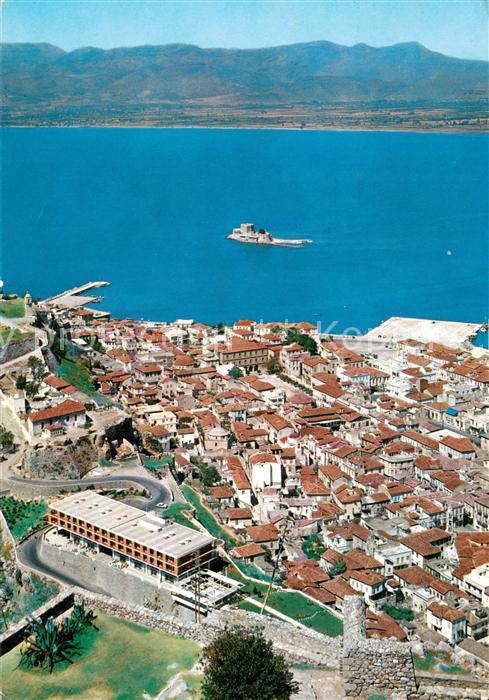 Nauplia Nauplion Fliegeraufnahme