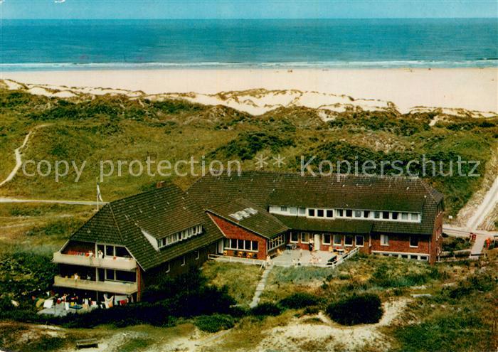 Spiekeroog Haus Wolfgang Fliegeraufnahme