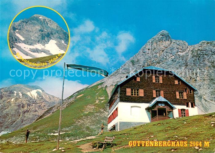 Ramsau Dachstein Steiermark Guttenberghaus mit Scheichenspitze