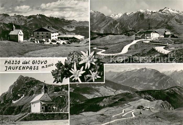 Jaufenpass Passo del Giovo Restaurant Panorama Kapelle
