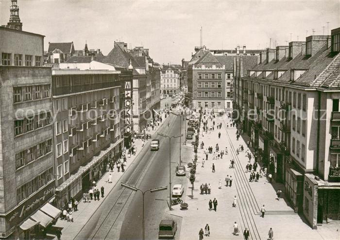 Wroclaw Ulica Swidnicka W glebi Rynek