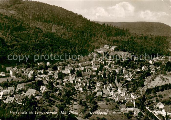 Herrenalb Bad Herrenalb Fliegeraufnahme