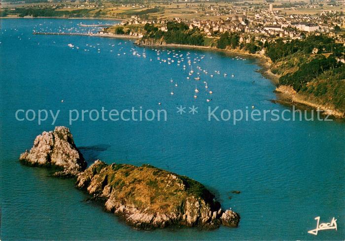 Cancale Le rocher de Cancale Vue aerienne