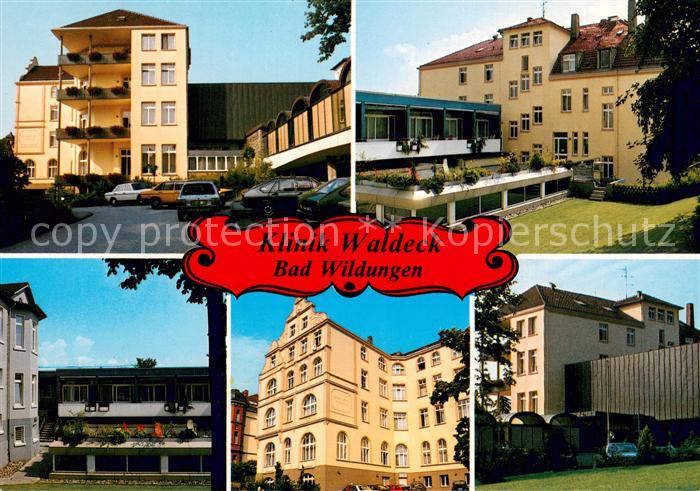 Bad Wildungen Klinik Waldeck Versorgungskuranstalt Details
