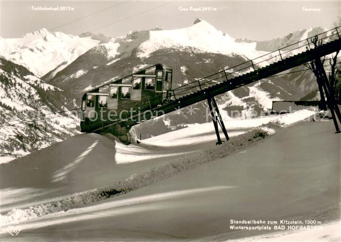 Bad Hofgastein Standseilbahn zum Kitzstein