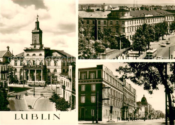 Lublin Nowy Ratusz Hotel Europa Ulica Krakowskie Przedmiescie