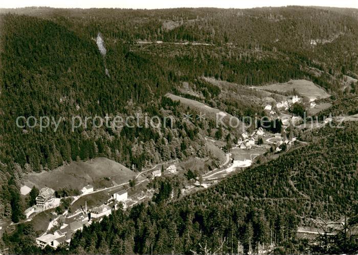 Bad Rippoldsau Schwarzwald Fliegeraufnahme