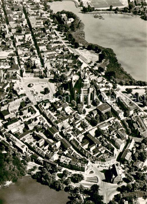 Stralsund Altstadt Fliegeraufnahme
