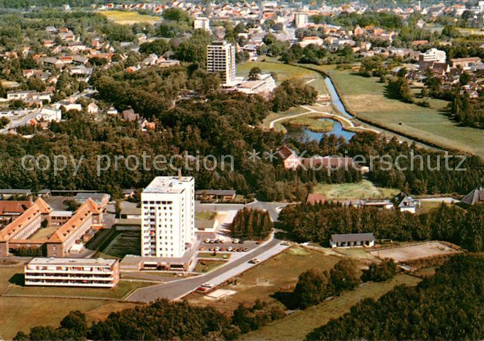 Bad Bramstedt Sol- und Moorbad Fliegeraufnahme